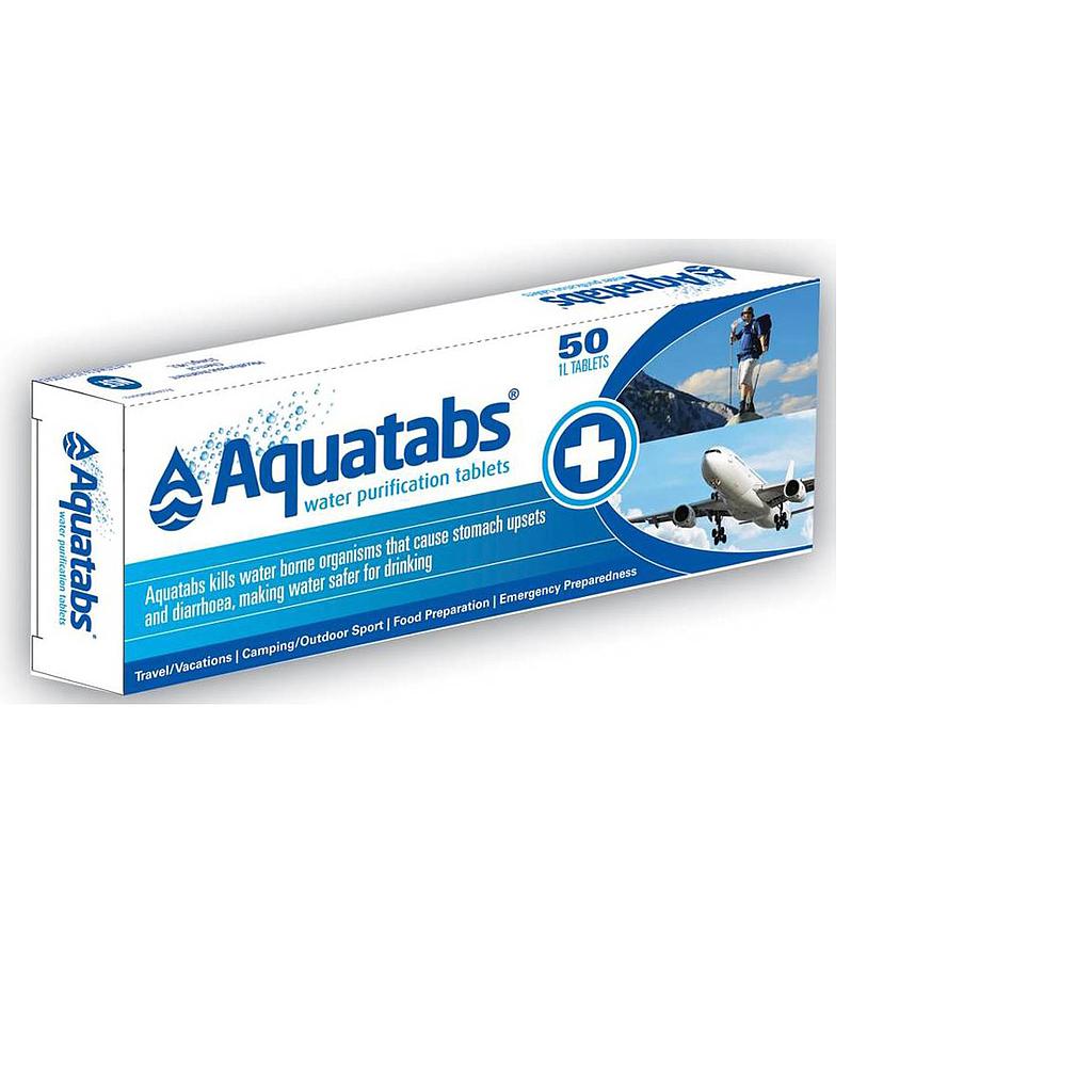 Aquatabs 3.5mg 1 lt 12 Packs-50 Tablets