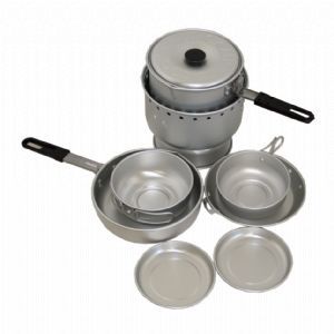 Peakmate Deluxe Alum Alcohol Cook Set