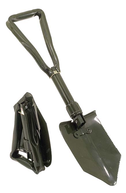 Tri-Fold Shovel Army Style