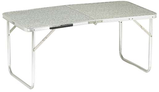 Folding Table 120x60 cm No Stools