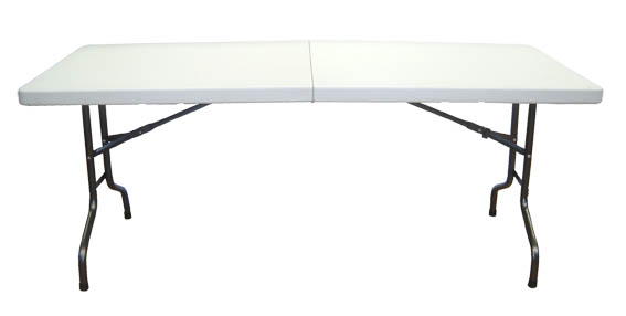 Folding Moulded Table 183x74x73 Cm