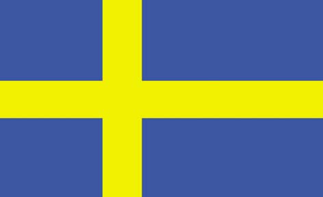 Sweden Flag 5' X 3'