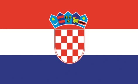 Croatia Flag 5' X 3'