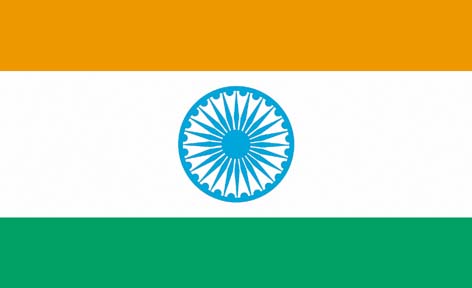 India Flag 5' X 3'