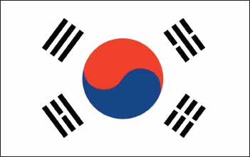 Korea Flag 5' X 3'