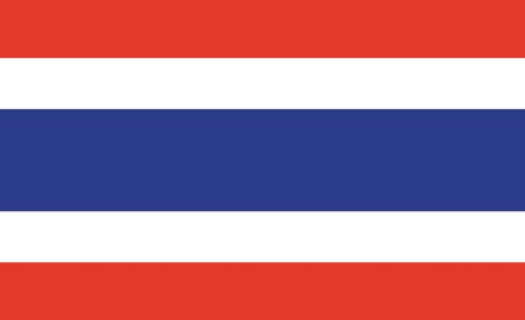 Thailand Flag 5' X 3'
