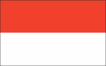 Indonesia Flag 5' X 3'