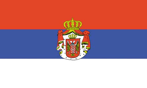 Serbia Flag 5' X 3'