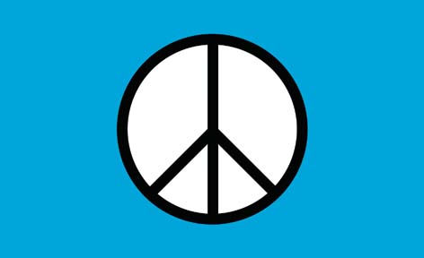 Peace Flag 5' X 3'