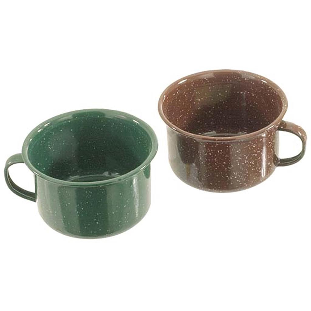 9 cm Flat Mug Speckled Colours