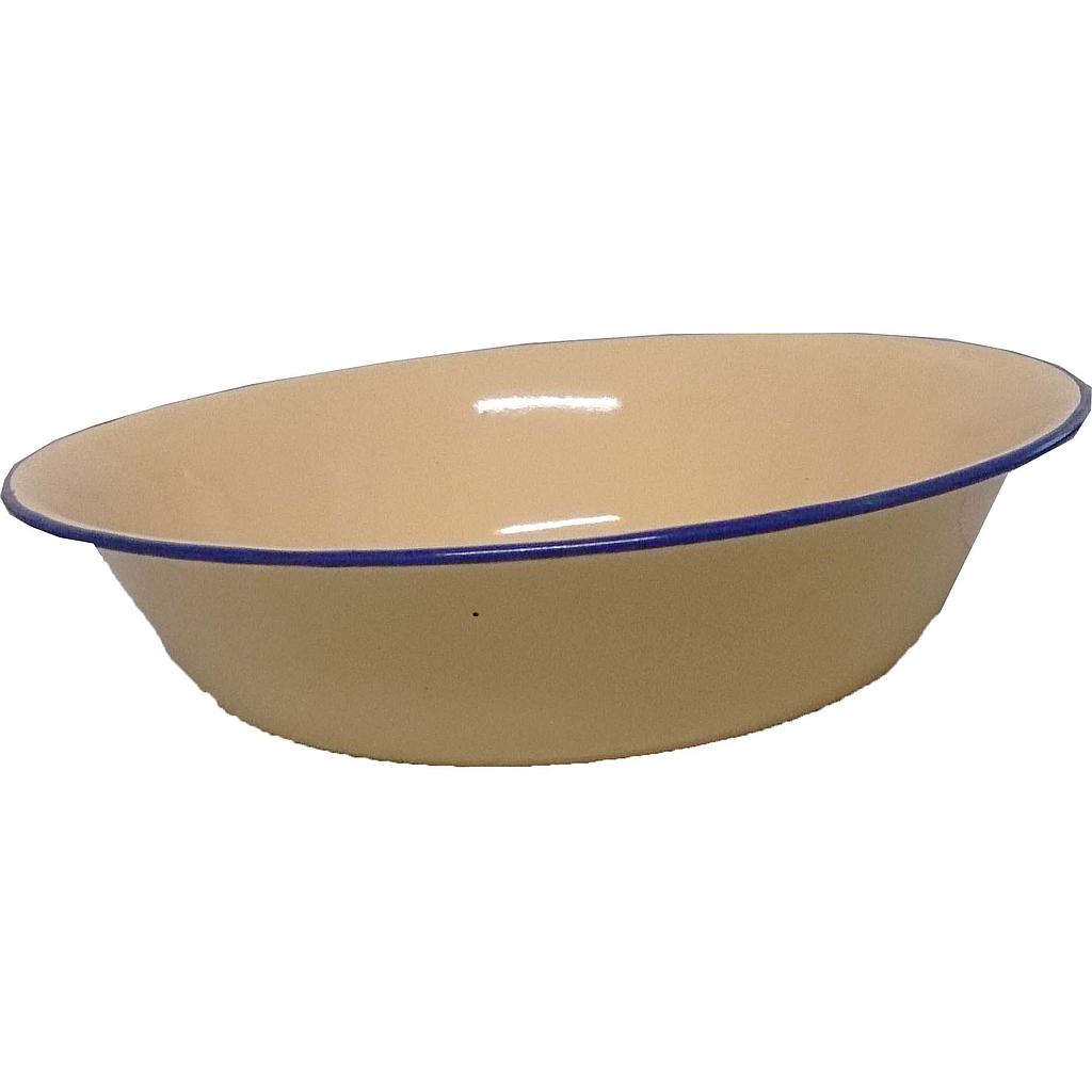 Enamel Shallow Bowl 18 cm Pastel