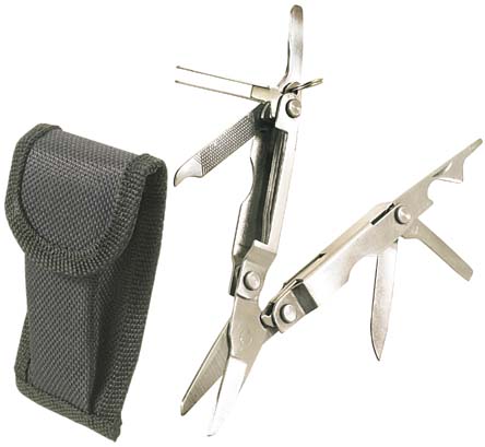 12 Function Mini Multi Tool W/pouch