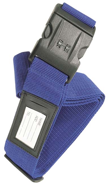 Luggage Strap 2&quot; with Combination Lock Buckle
