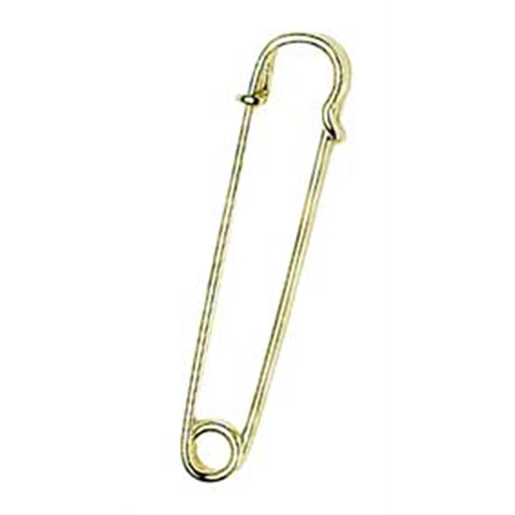 Blanket Kilt Safety Pin 76mm Card Of 2 Pieces