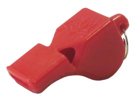Plastic Whistle Fox Style No Pea