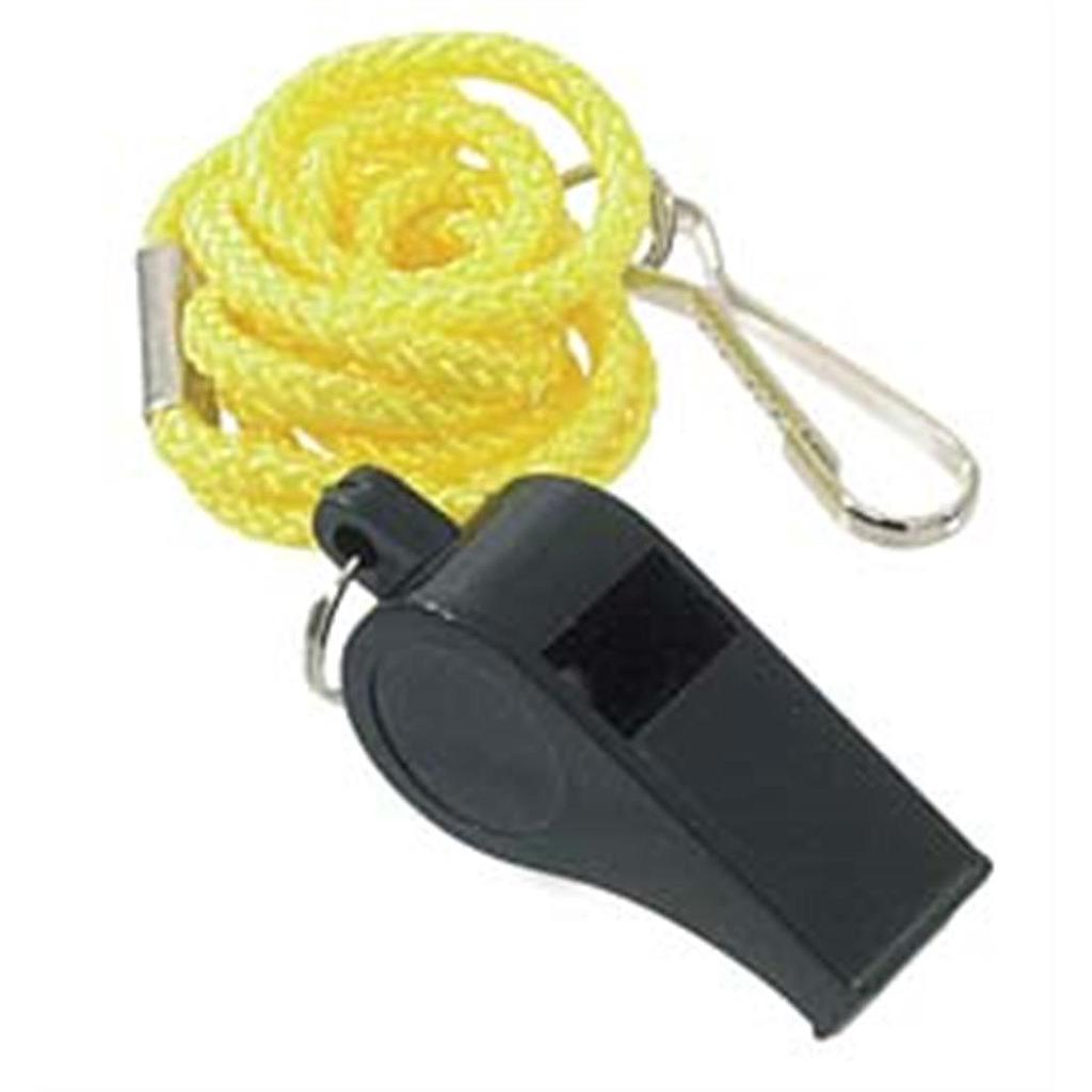 Plastic Whistle With Pea