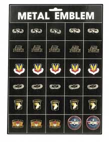 Metal Enamelled Badge/emblem Per Card