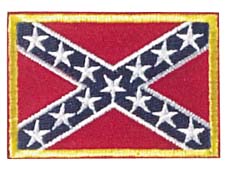 Patch Confederate Flag SMALL
