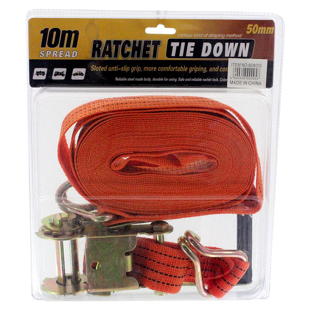 Ratchet Tie Down 10mtx50mm