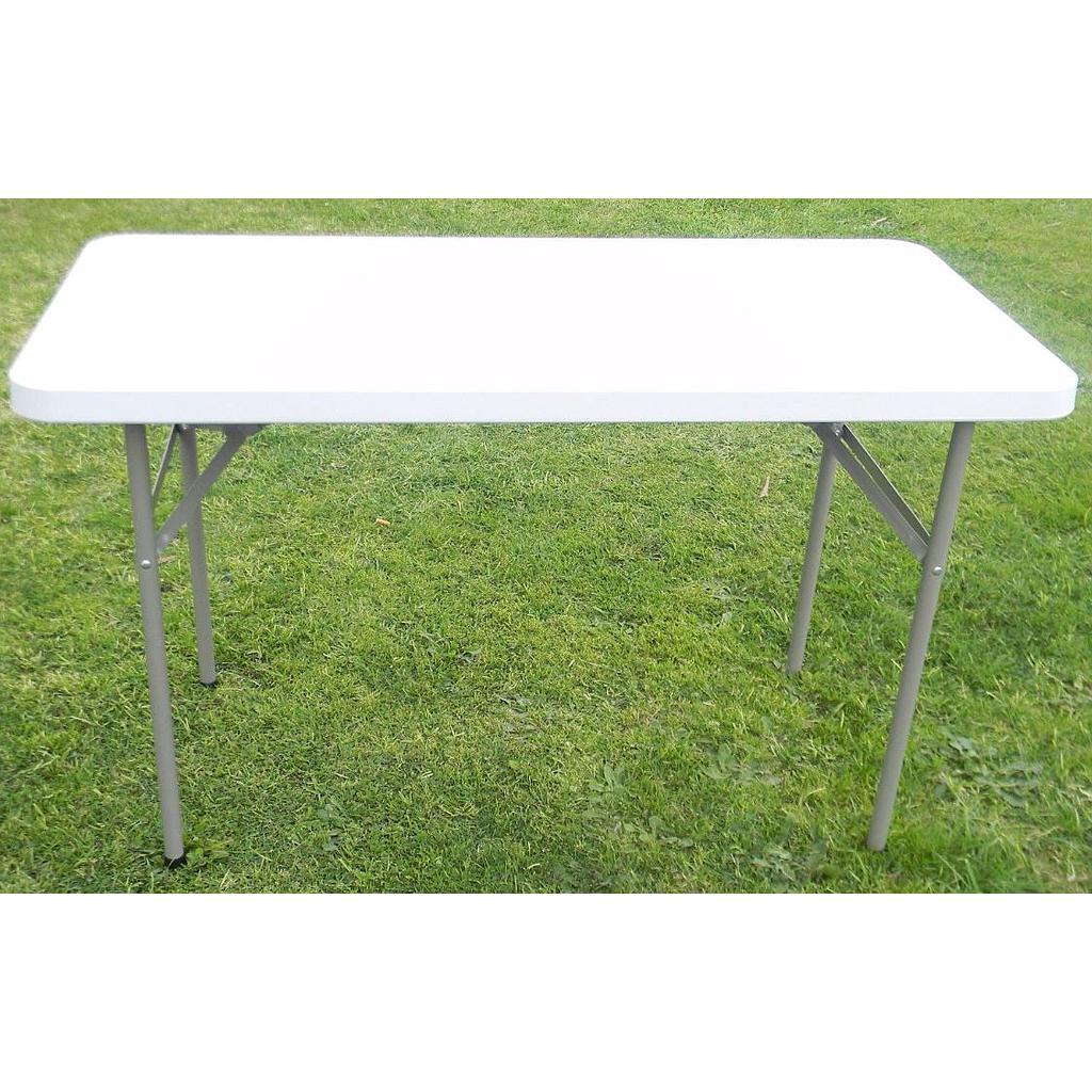 Solid Moulded Table 120x61x73cm