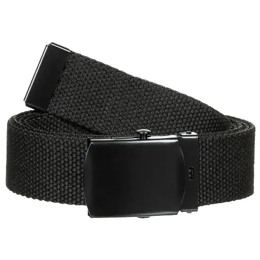 [04702.3]  Officers Web Belt Black