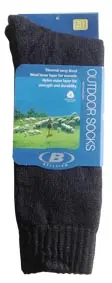 [04759]  Navy 11-14 Woolrich Terry Outdoor Sock