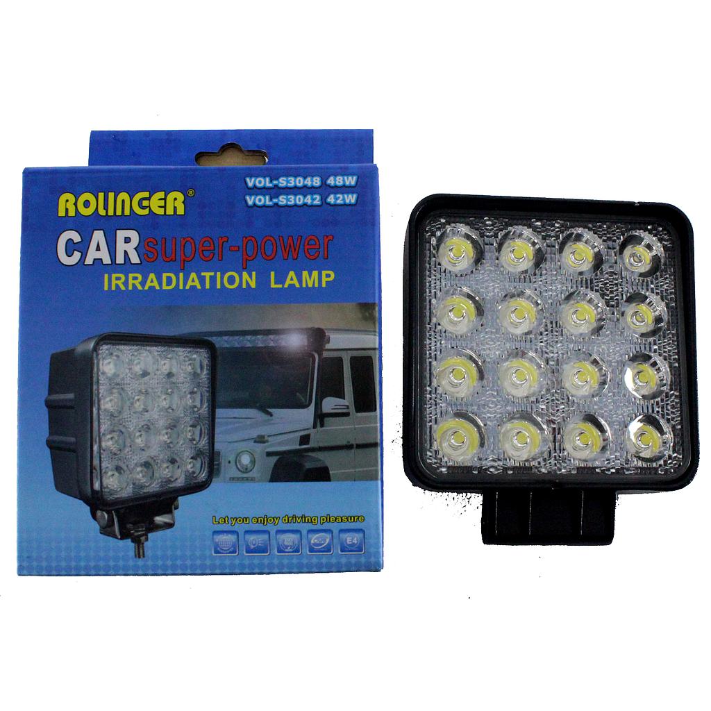 Car Lamp Square LED 48W