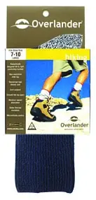 [04828]  Navy 11-14 Overlander Hiking Sock
