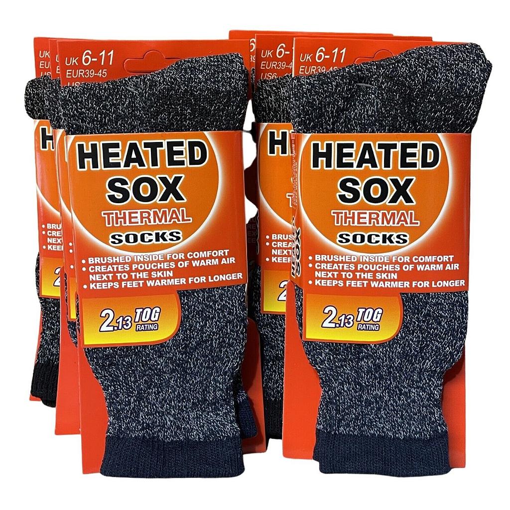 Mens Heated Thermal Socks 6-11 1 pairs