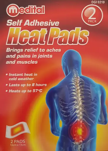 [04995]  Instant Heat Pads 10x13 cm 2 pack