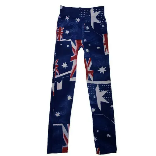 [05310]  Leggings Womens Australia Flag One Size Fits Most