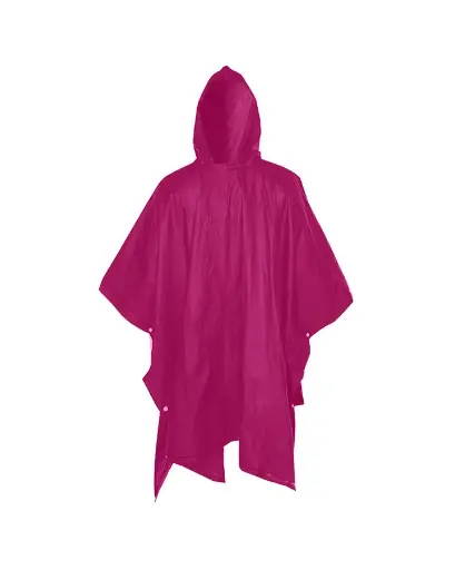 [08022.7]  Vinyl Poncho Pink