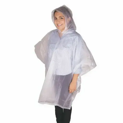 [08022.9]  Vinyl Poncho Clear