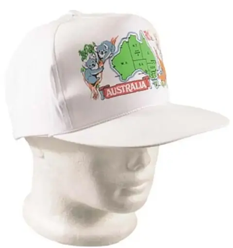 [11841]  Baseball Cap "Australian Map"