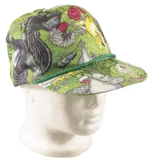 [11851]  Peak Cap Bird Design ES98-18