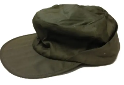 [12102]  Padded Cotton Cap with Fold Down Ear Flap