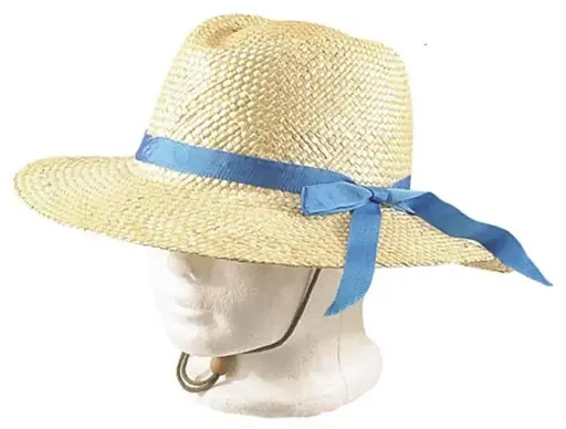[13114]  Ladies Straw Hat Small Brim 8207
