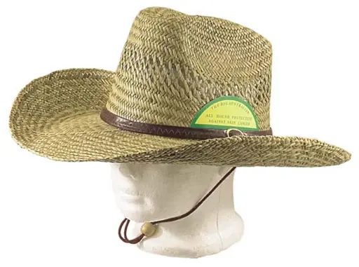 [13121]  Straw Hat Cowboy Style