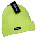 [13528]  Acrylic Knit Beanie Fluoro Lime Thinsulate Lined