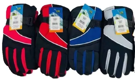 [14700]  Ski Glove Kids Asstd Cols