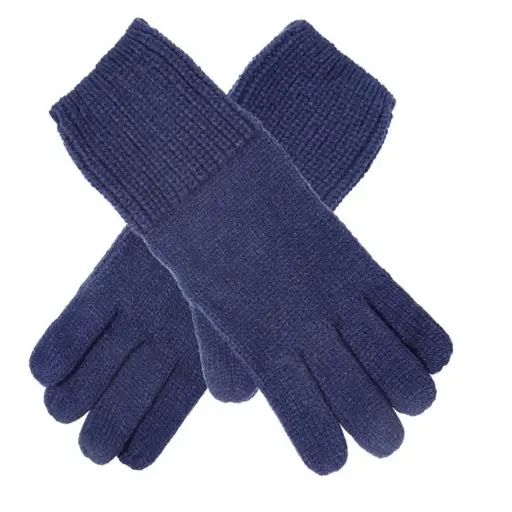 [14780.1]  Wool Knit Glove Navy