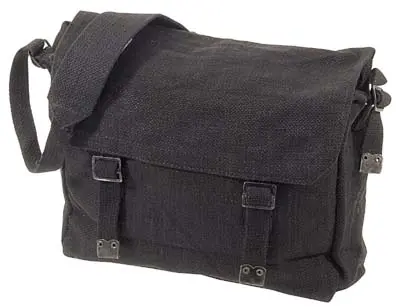 [16603.2]  WH1 Large Haversack Shoulderbag Black