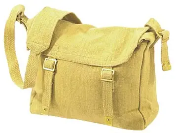 [16703]  WH2 Small Haversack Shoulder Bag Khaki