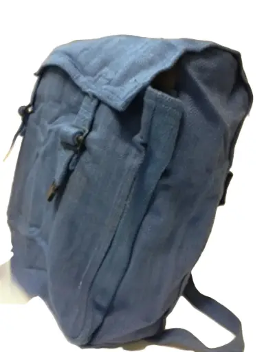 [17460]  WP9 RAF Blue Webbing Backpack with Large Front Pocket