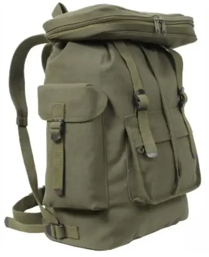 [18503]  Canvas Rucksack