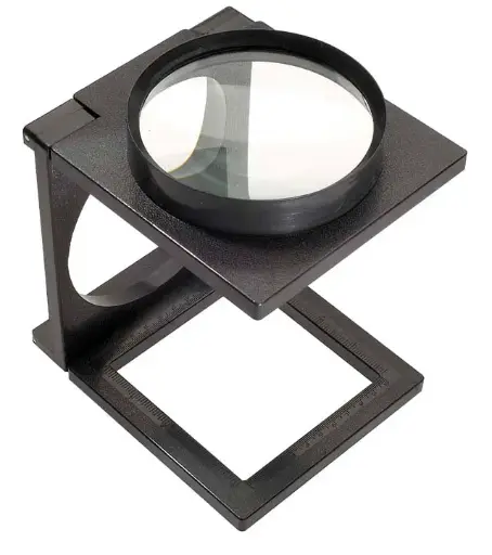 [21632]  Folding Magnifier 2x110mm Square