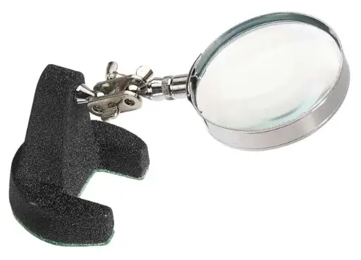 [21635]  Handsfree Magnifier Solid Base 4x60mm