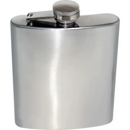[22906]  Hip Flask 8 oz