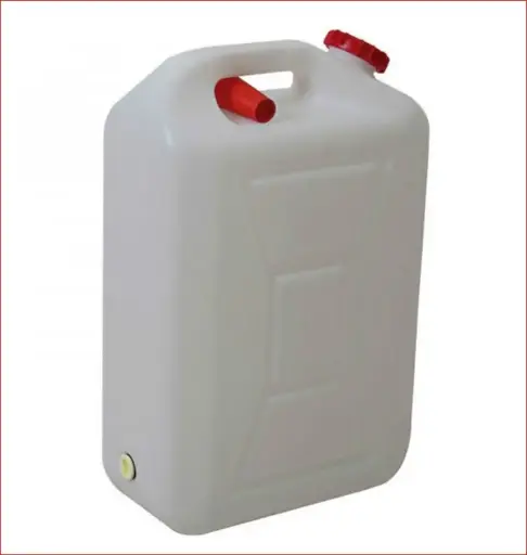[23027]  20 lt Plastic Jerry Can with Spout