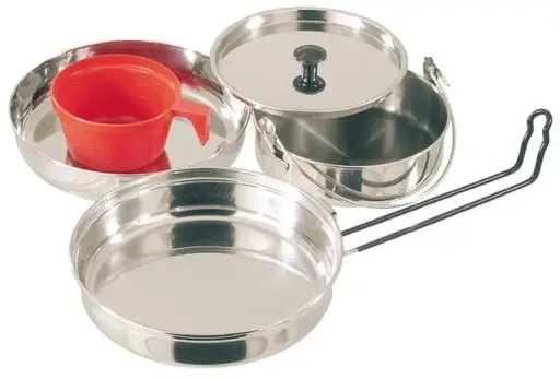 [24000]  S/Steel 5 Pc Mess Kit